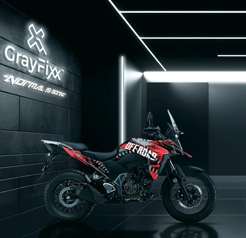 Off Road Edition Full Body Sticker for V Strom 250 | Made in Premium Gloss Vinyl with FPF (Fade Protection Film), Waterproof, Precut Sticker, Pack of 1